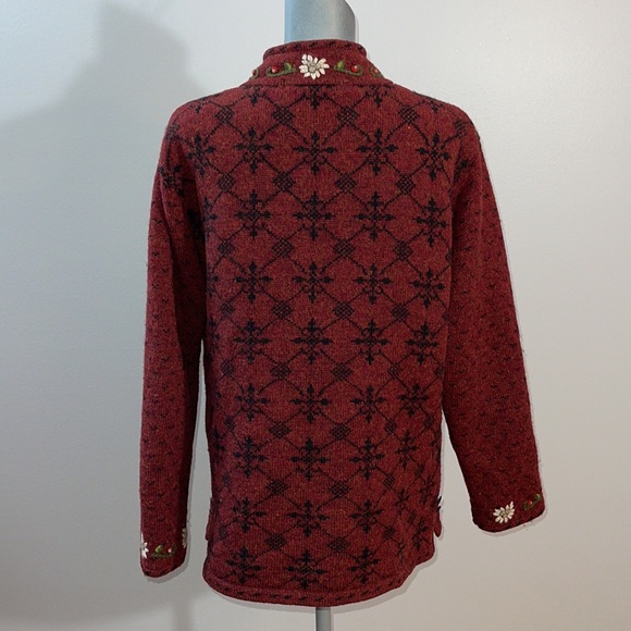 Simons Contemporaine Floral Wool Lined Jacket - Picture 7 of 16